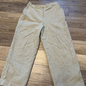 Ralph Lauren 100% Lambs Wool Wide Leg Pants